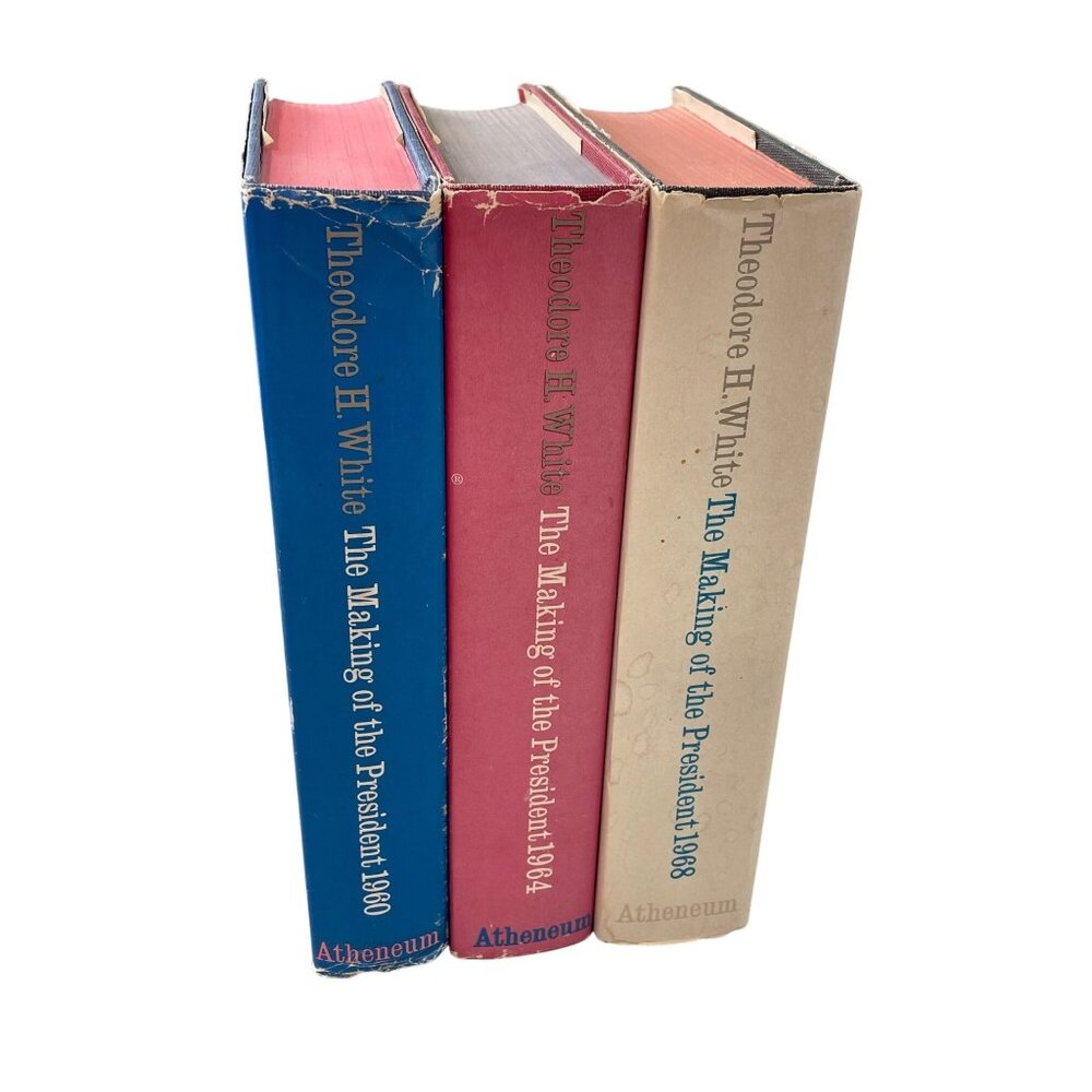 Theodore H. White The Making Of The President Set 1960 1964 1968 Hardcover